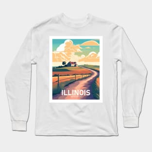 ILLINOIS Long Sleeve T-Shirt